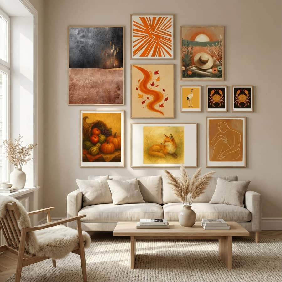 Plakat Autumn Rain – plakat i druk artystyczny