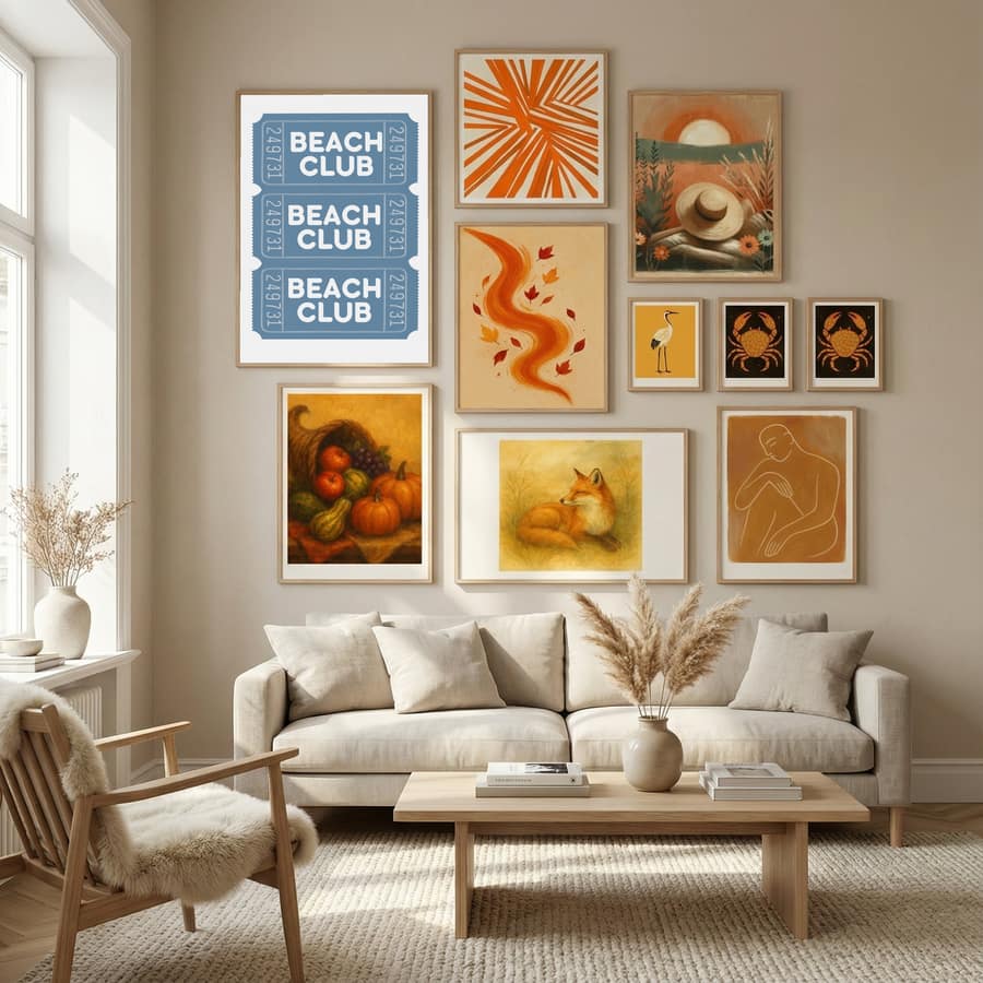 Beach Club Tickets Poster – poster and art print