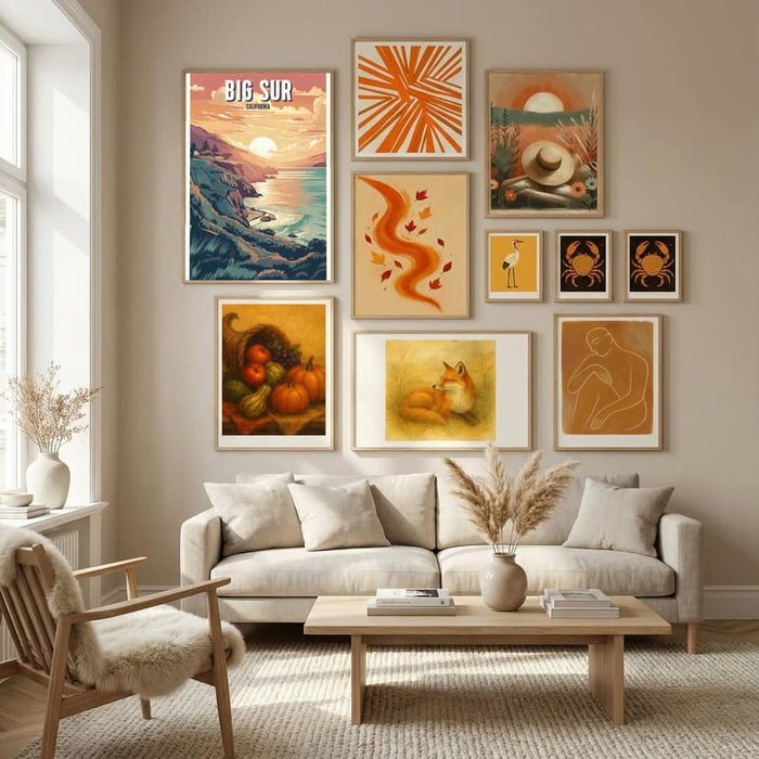 Big Sur Poster by Thomas Chedeville in Nordic Tranquility gallery wall