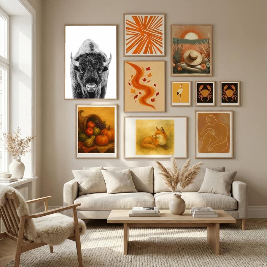 Póster Bison Bw – póster e impresión artística