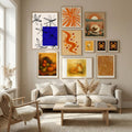 Bloomingpetalsno05 Poster by Treechild in Nordic Tranquility gallery wall