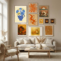 Blue Flowers Poster – poster och konsttryck