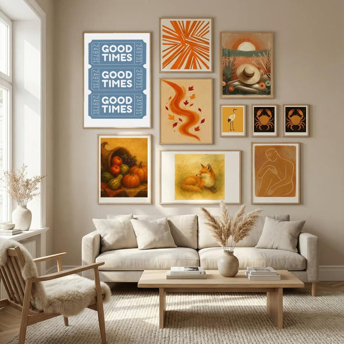 Blue Good Times Poster – poster and art print