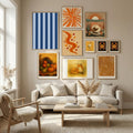 Poster Blue Stripes – poster e stampa artistica