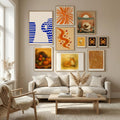 Blue Vases Poster – poster and art print