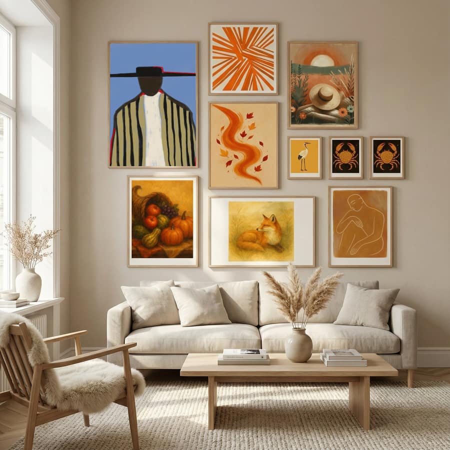 Bold Hat and Stripes New Mexico Style Poster – plakat og kunsttryk