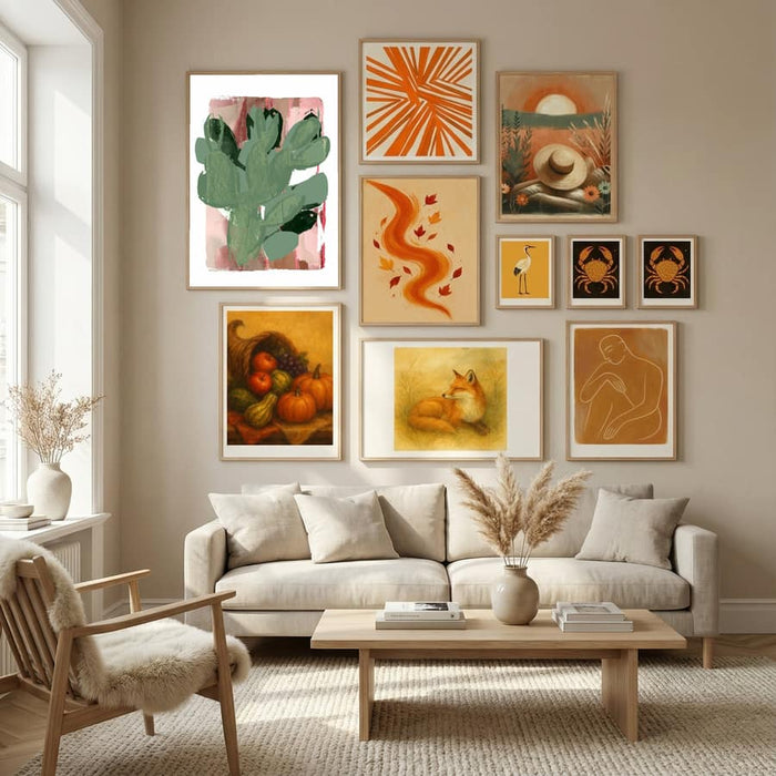 Cactus Green Pink 3 Poster by Casa Cartissi in Nordic Tranquility gallery wall