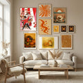 Circus in the city Poster – poster and art print