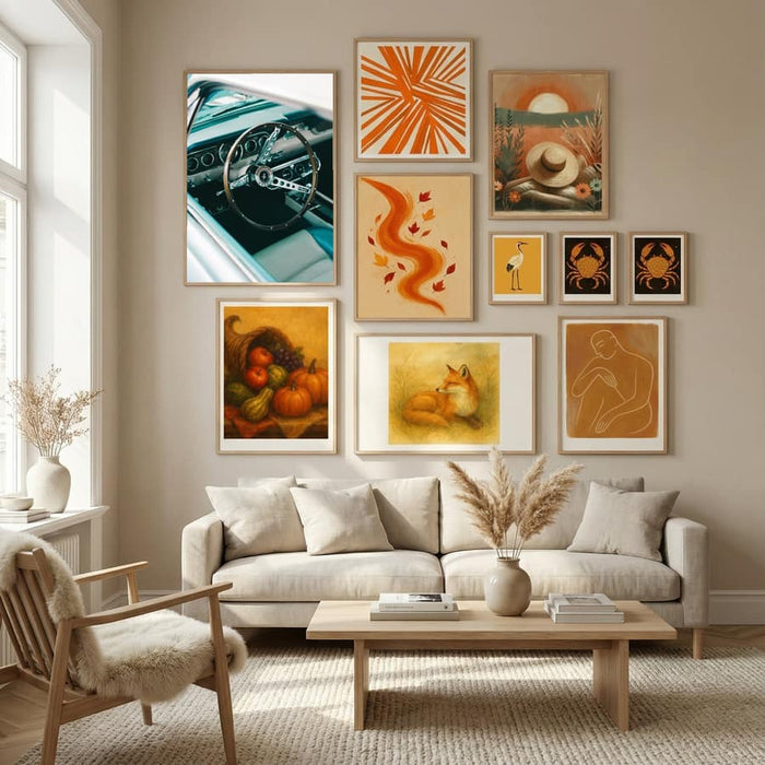 Classic Car VII Poster by Bethany Young in Nordic Tranquility gallery wall