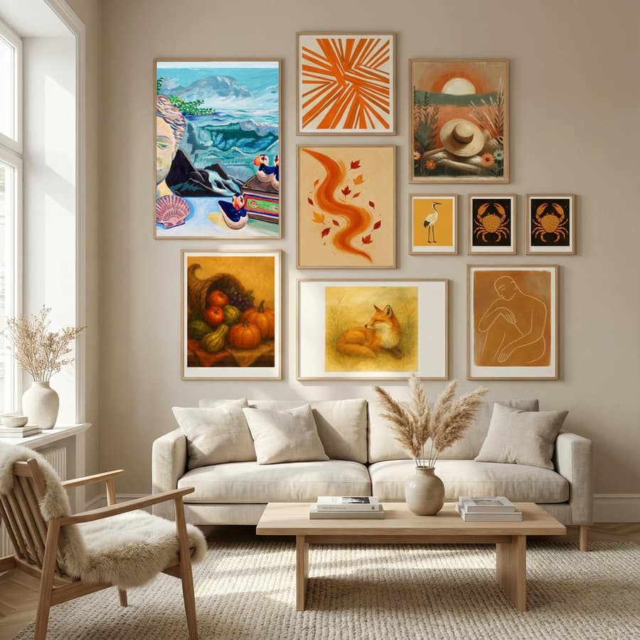 Coastal Still Life Poster – Poster und Kunstdruck