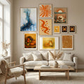 Coastal relief art - Release Poster – poster and art print