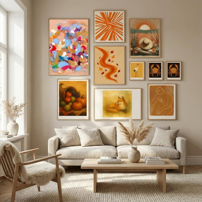Confetti Garden I Poster by Janel Bragg in Nordic Tranquility gallery wall