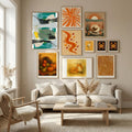 Contemporary Green No1 Poster – plakat og kunsttryk