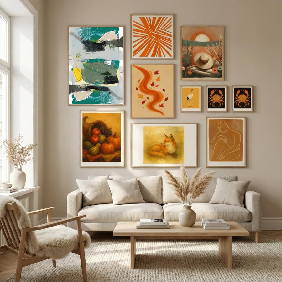 Contemporary Green No1 Poster – plakat og kunsttryk
