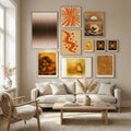 Póster Euphoria - White and Brown – póster e impresión artística