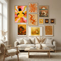 Faith, Sunshine Sunrays Positivity Hope Poster by Uma Gokhale in Nordic Tranquility gallery wall