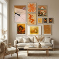 Floral Layers Poster – plakat og kunsttryk