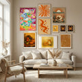 Flowers, after Vase of Flowers, by Jan Davidsz. de Heem Poster by Tamara Jare in Nordic Tranquility gallery wall