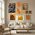 Geometric Tapestry Poster – poster and art print
