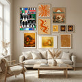 Glitch abstract artwork 01 Poster by Little Dean in Nordic Tranquility gallery wall