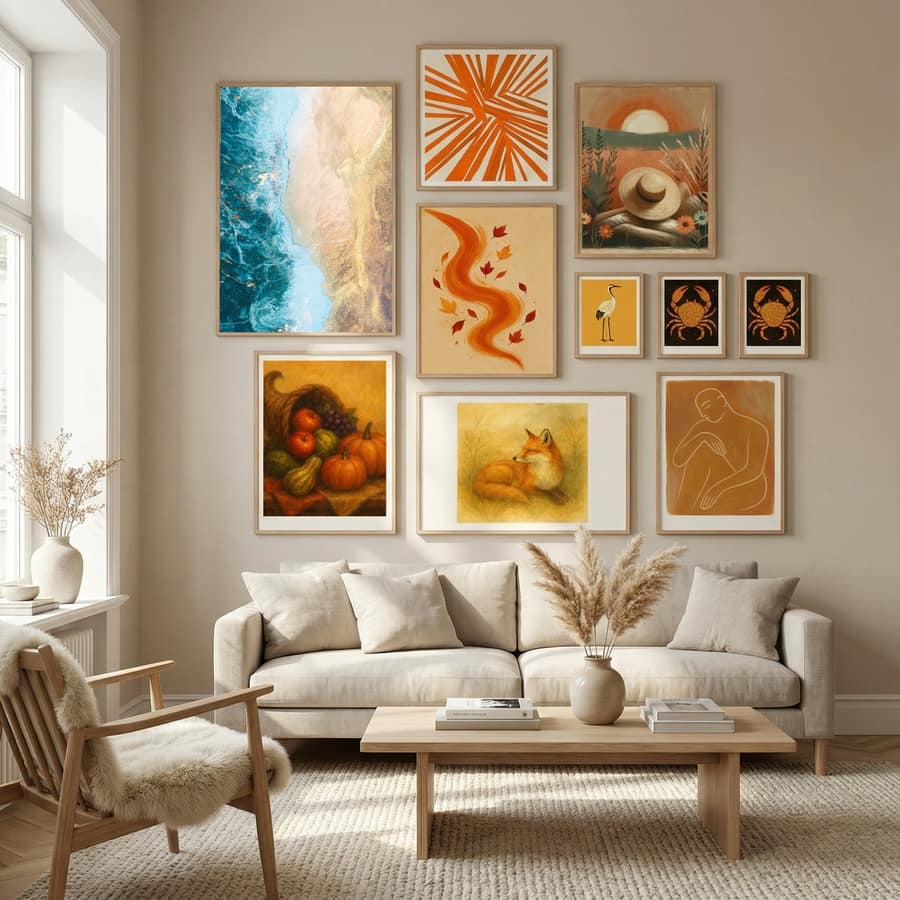 Plakat Gold beach – plakat i druk artystyczny