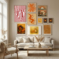 Heart in Stripes Poster – poster and art print