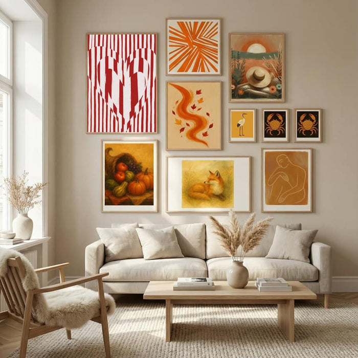 Heart in Stripes Poster – poster and art print
