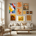 Joyful Forms No.1 Poster by cartissi in Nordic Tranquility gallery wall
