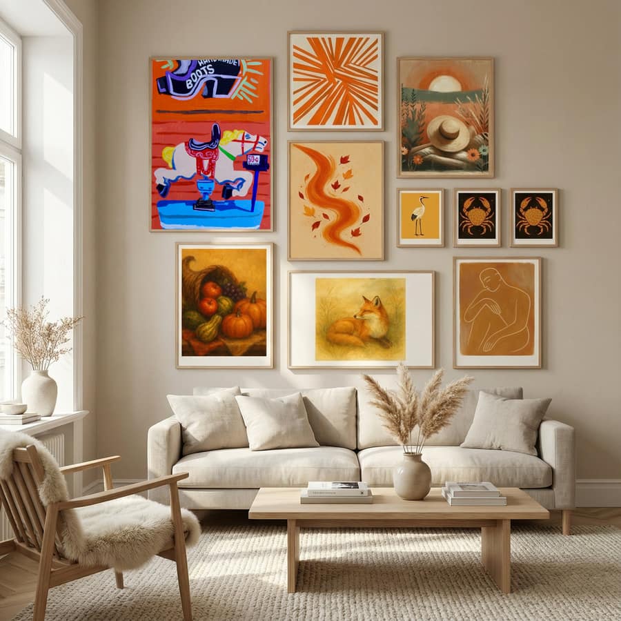 Leddys Poster by Steve Spencer in Nordic Tranquility gallery wall
