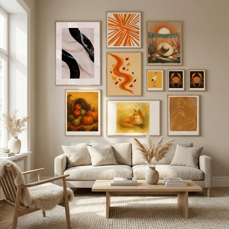 Lines and Shapes 5 Poster – plakat og kunsttryk