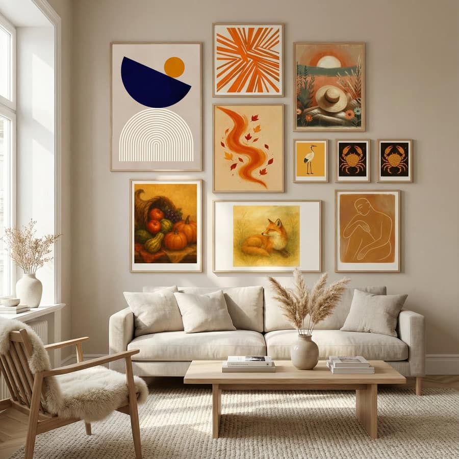 Affiche Lines and semicircles 2 – affiche et impression d’art