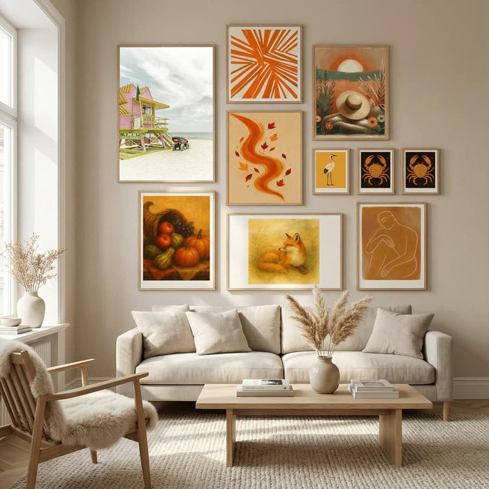 MIAMI BEACH Vintage Florida Flair Poster – poster and art print