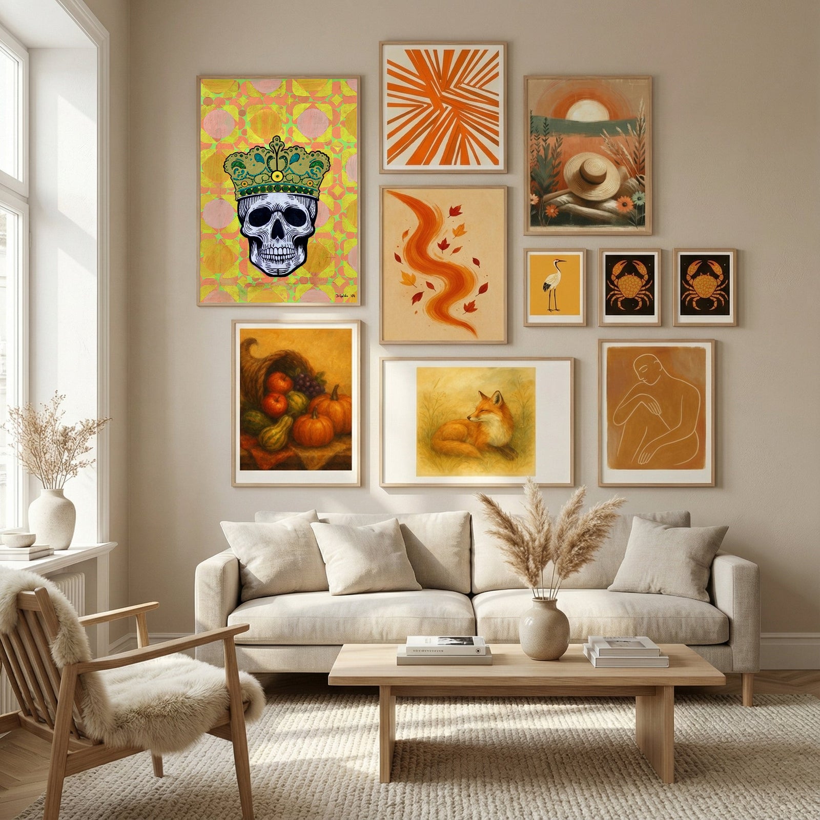 Memento Mori 5.0 Poster by David Galan in Nordic Tranquility gallery wall