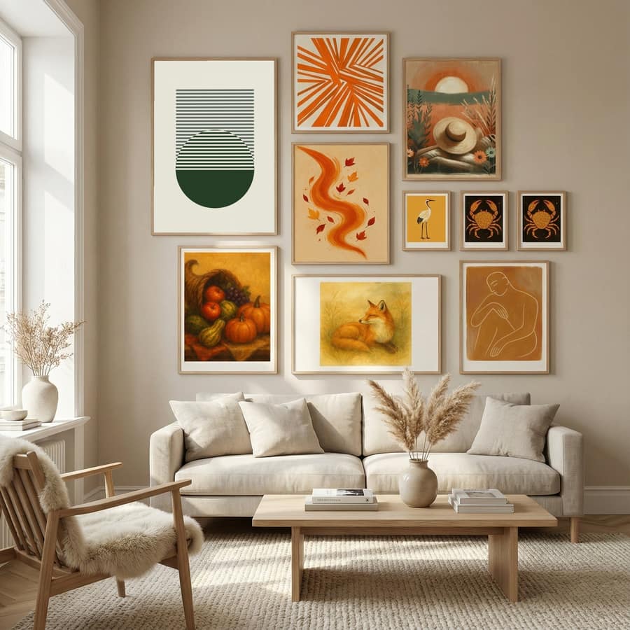 Poster Minimal Abstract Circles I – poster e stampa artistica