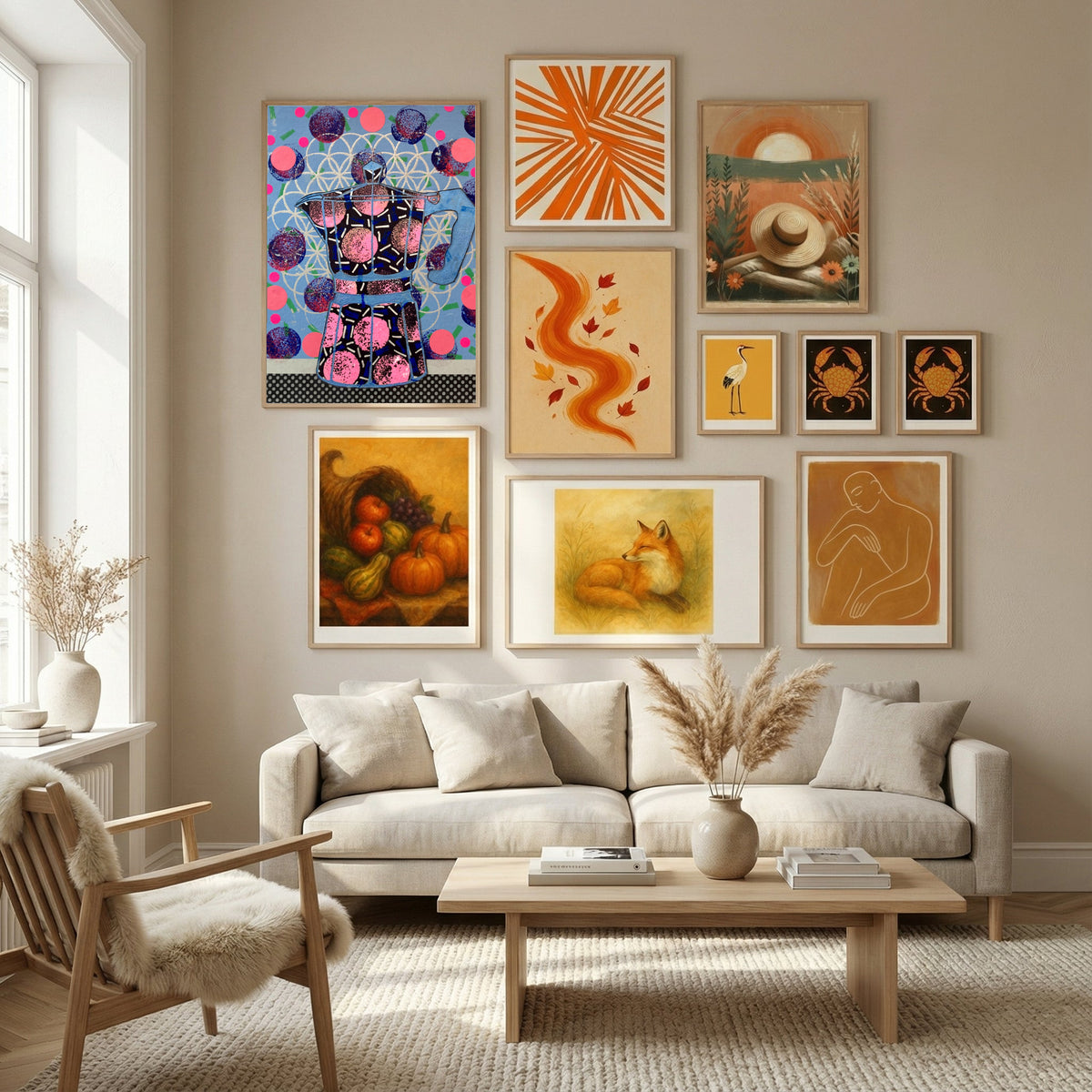 Moka Poster by David Galan in Nordic Tranquility gallery wall
