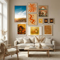 Nevada Desert Sunrise Poster by Bethany Young in Nordic Tranquility gallery wall