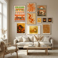New Orleans Louisiana Vintage Travel Poster by The Whiskey Ginger in Nordic Tranquility gallery wall