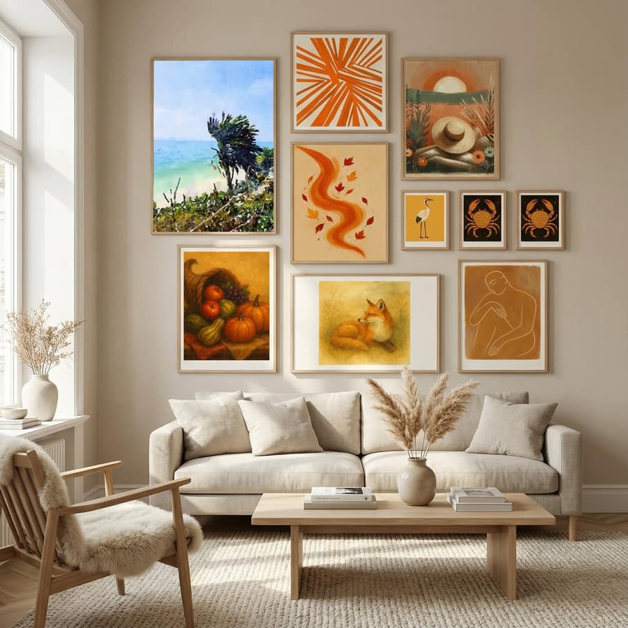 Ocean Palm Tree Poster – poster och konsttryck