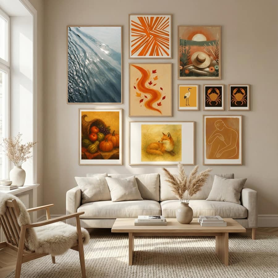 Ocean Ripples -juliste – juliste ja taidepainatus