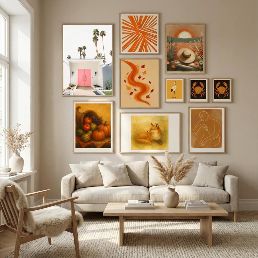 Palm Springs Pink Door Poster – poster and art print