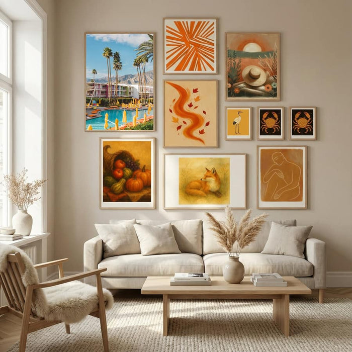 Palm Springs Saguaro Poster by Bethany Young in Nordic Tranquility gallery wall