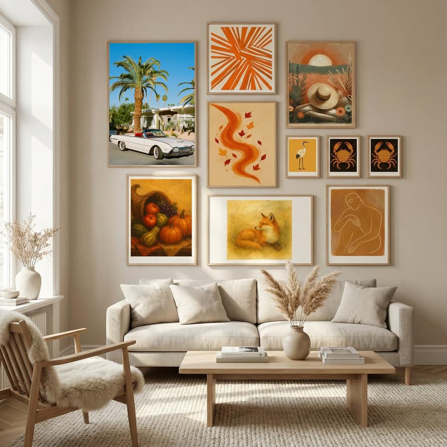 Palm Springs Thunderbird Poster by Bethany Young in Nordic Tranquility gallery wall