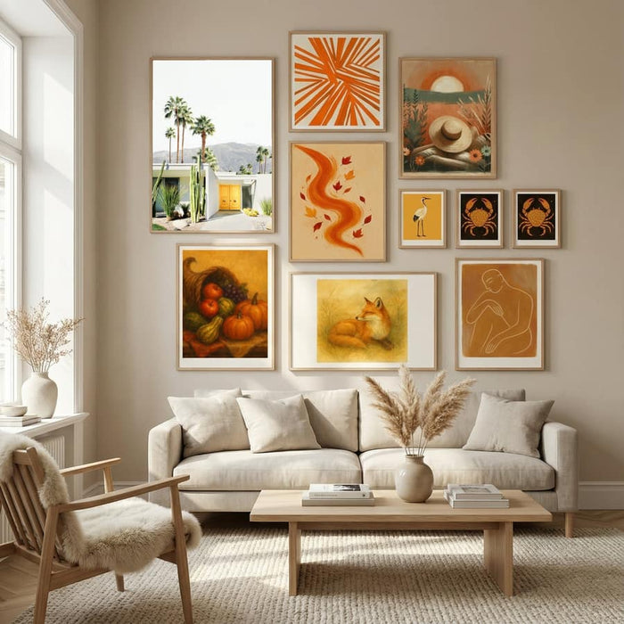 Palm Springs Yellow Door Poster – poster and art print