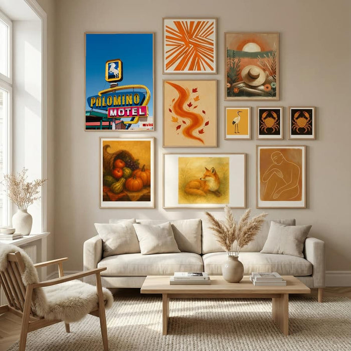 Palomino Motel II Poster by Bethany Young in Nordic Tranquility gallery wall