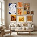 Paper Sculpture Abstract Poster by Little Dean in Nordic Tranquility gallery wall
