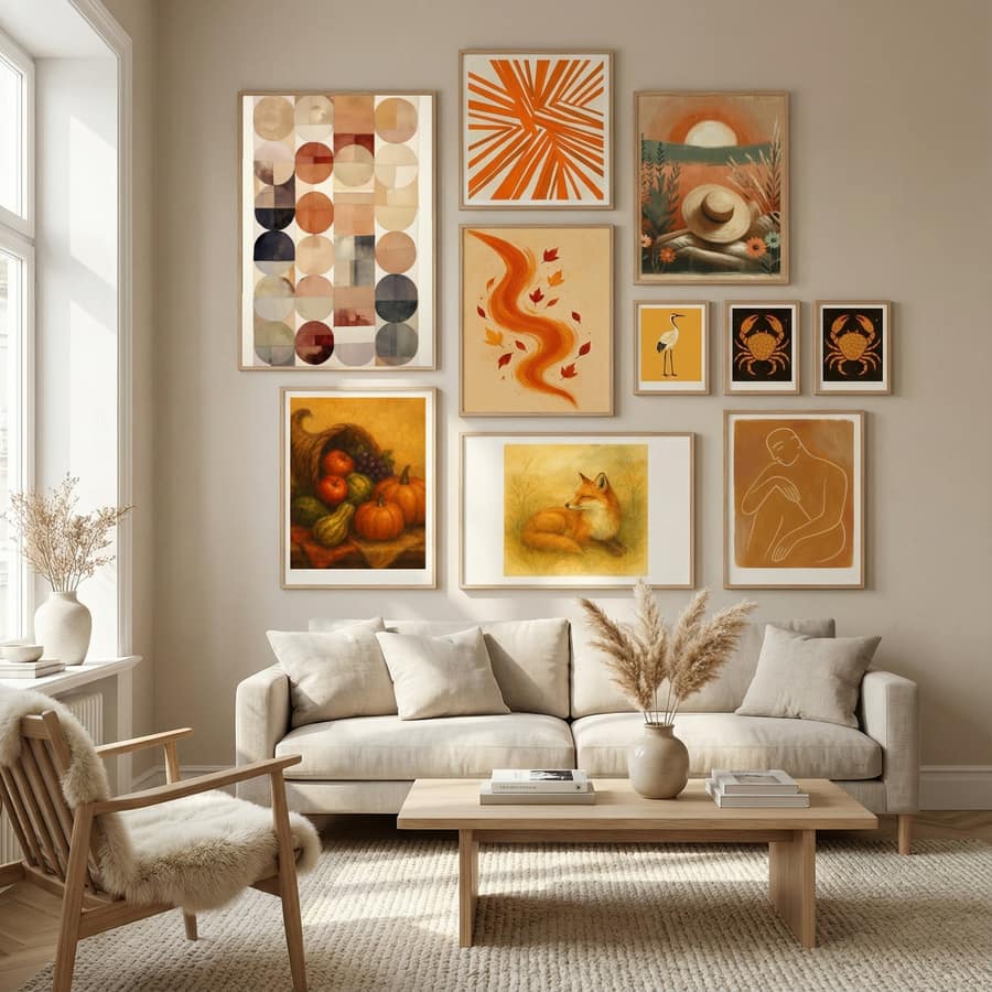 Pastel Circles Poster – poster and art print