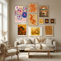 Patternplayno07 Poster by Treechild in Nordic Tranquility gallery wall