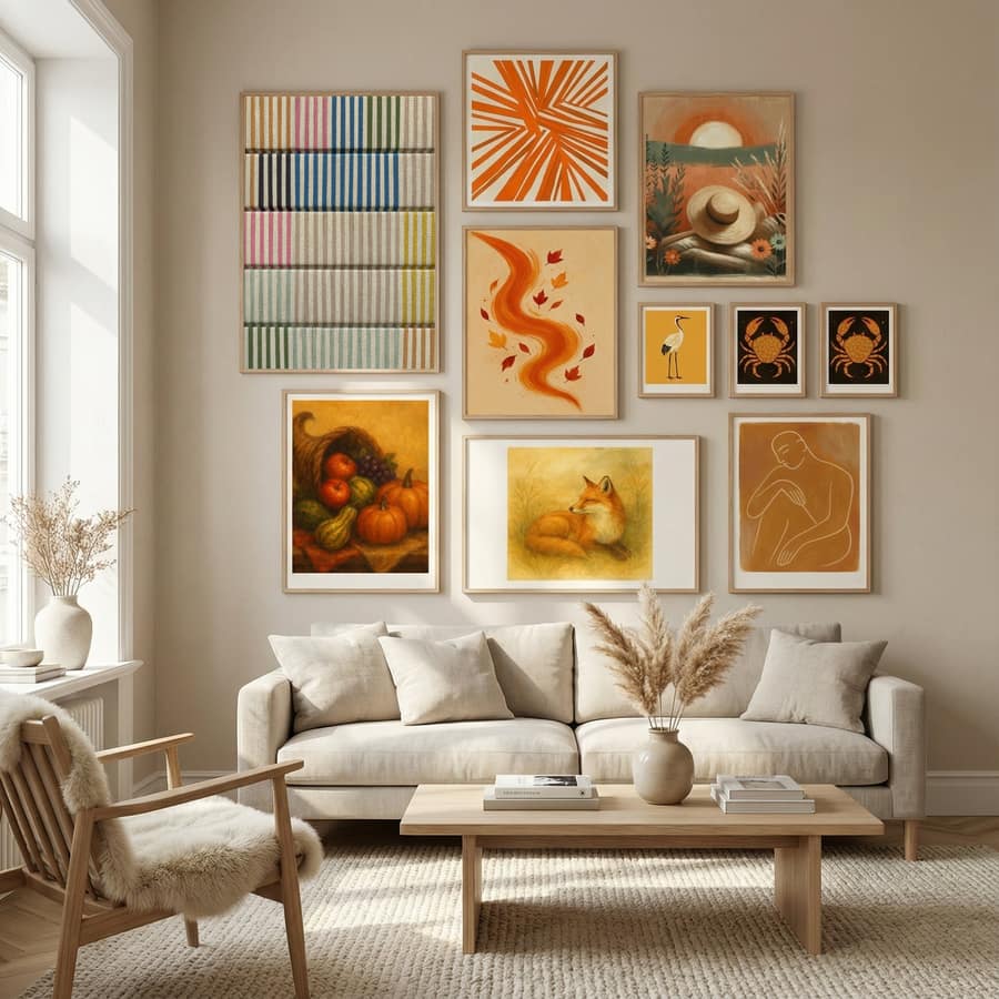 Plakat Pelco Stripe Multi Pictufy – plakat i druk artystyczny