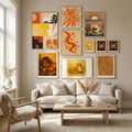 Playing Around Shapes 6 Poster by Ana Rut Bre in Nordic Tranquility gallery wall
