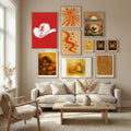 Plakat Red Cowboy Hat – plakat i druk artystyczny